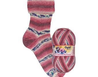Opal Sock Yarn Mitternachtstraum (Midnight Dream), 4-ply superwash 100g/465yds #11641 FREE shipping (any two+)