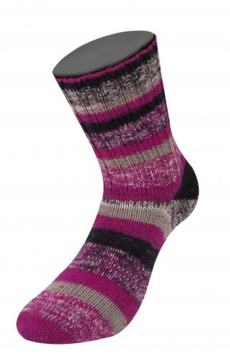 Lana Grossa Meilenweit Sock Yarn 4-ply superwash 100g Carnevale #5504