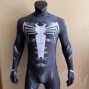 Venom Spiderman Bodysuit Costume Anti-Venom cosplay Jumpsuit