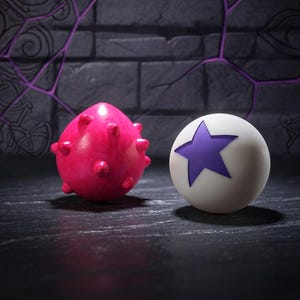 JoJo's Bizarre Adventure Part 8 Jojolion Soft and Wet sponge ball&The Locacaca - vintage anime Cosplay Prop