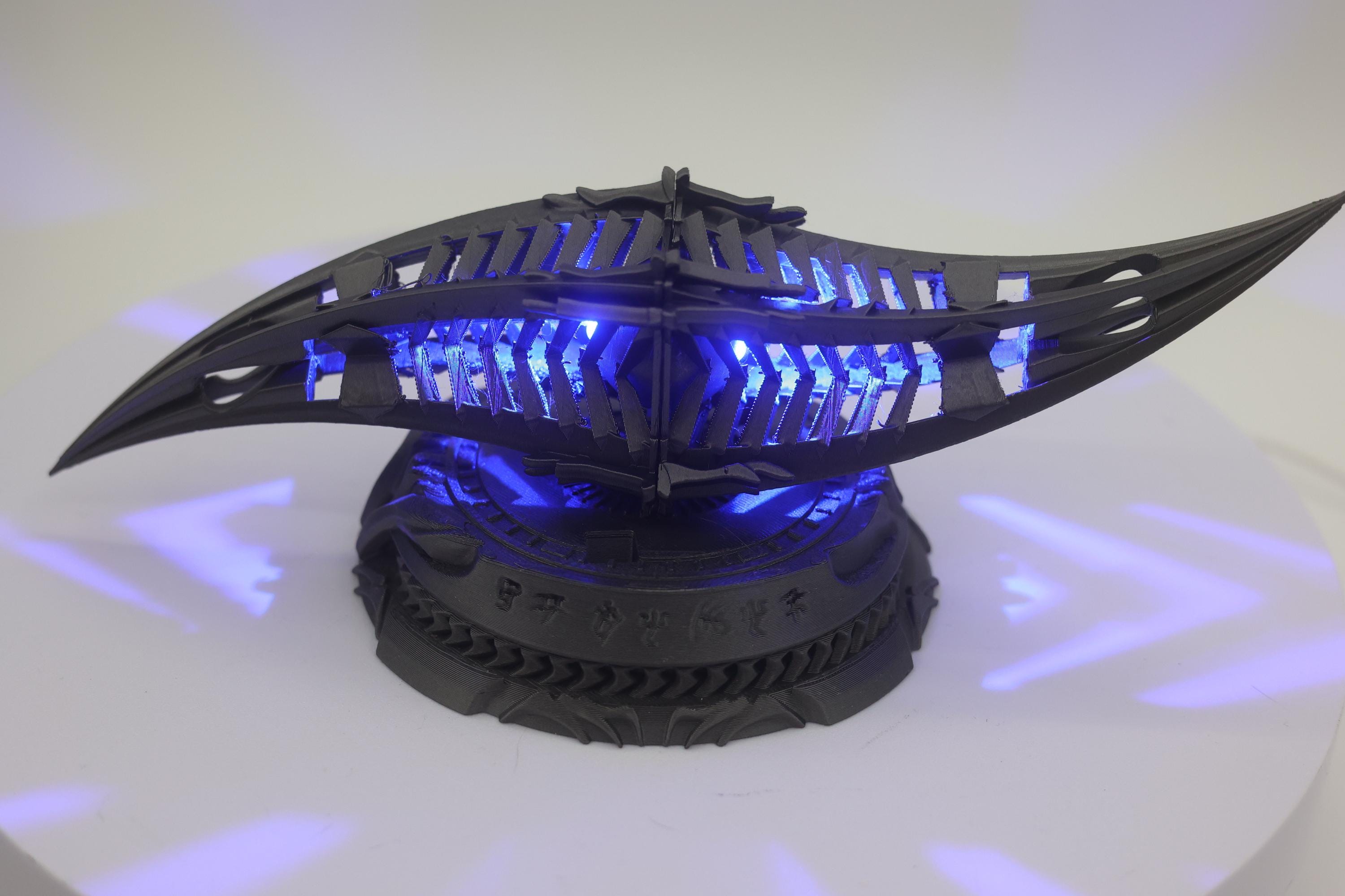 Touche Magnétique Kickflip Imprimée En 3D – Fidget Skateboard Avec Aimant – Anti-Stress, Portable – Pour Adultes (Noir)
