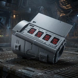 LED Prop Arm-Mounted Terminal Alien Wrist Computer Cosplay Display Replica