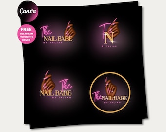 Nailtech Logo Design Nail Salon Logo Nail Boutique Logo Nail Artist Logo Nail Lashes Logo Nail Business Logo Nails Beauty Logo Nail Designer