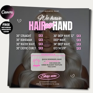 Wig Pricelist Flyer Wig Hair Sales Flyer Wig Special Flyer Hair Wig Books Flyer Wig Install Books Wig Sale Flyer Hair Wig Flyer Template
