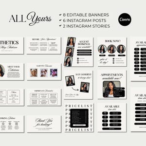 Esthetician Acuity Scheduling Template Esthetician Booking Site Acuity Esthetician Branding Website Acuity Template Site Esthetician Posts image 4