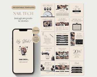 Nail Booking Flyer Template Instagram Nails Appointment Flyer Canva Nails Posts Social Media Nail Artist Template Nailtech Flyers Nail Books