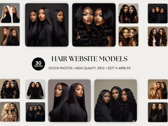 Hair Website Models Stock Photos Hair Black Haired Beauty Photos Hair Stock Photos Melanin Hair Extensions Website Photos Hair Banner Models