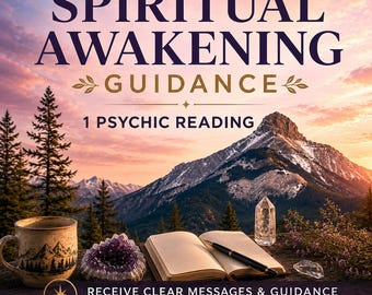 Personalized Psychic Reading Spiritual Awakening Spirit Guide Messages Spiritual Guidance Mediumship Kundalini