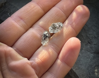 Herkimer Diamond Quartz Terminated Quartz Crystal  Herkimer Quartz Tiny Crystal Crystal Gift Fairycore Witchcore