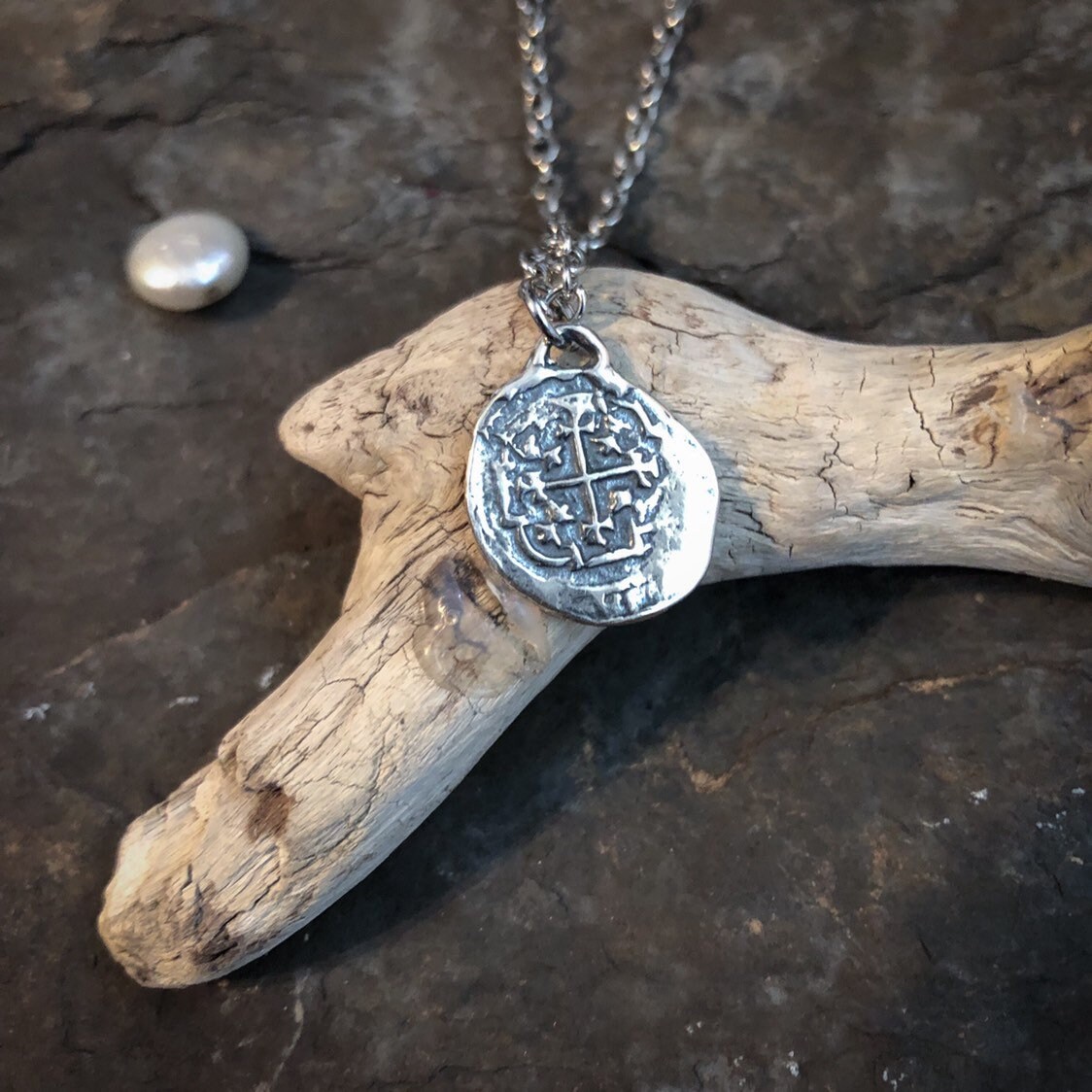 Antique Coin Necklace Ancient Coin 