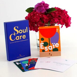 Coffret biblique Soul Care - Cartes de méditation chrétienne et encouragements spirituels