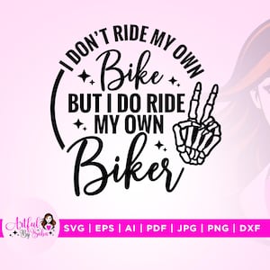 Je ne fais pas de vélo mais je fais du vélo Svg, Cricut, silhouette, chemise motard drôle, t-shirt moto, cadeaux moto, vinyle,