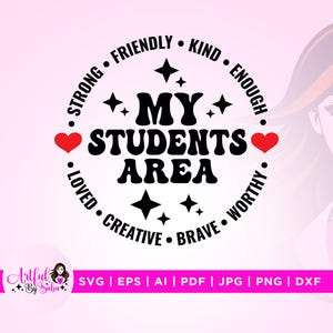 私の生徒たちはバレンタイン SVG、先生のバレンタインデー SVG、クリカット、昇華、私の生徒たちは私のバレンタイン、ハートキャンディ、先生への贈り物