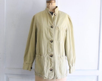 workwear vintage chore coat | work jacket | Barneys Battistoni | made in Italy