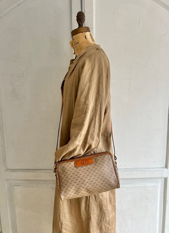 Vintage 80s Gucci Speedy Boston Leather Top Handle Bag
