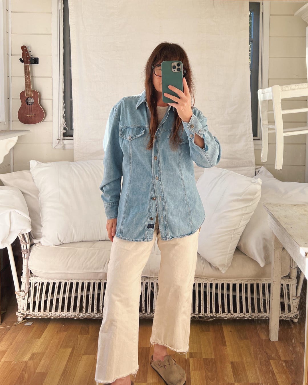90s Vintage Versace Jeans Vintage Denim Shirt - Etsy