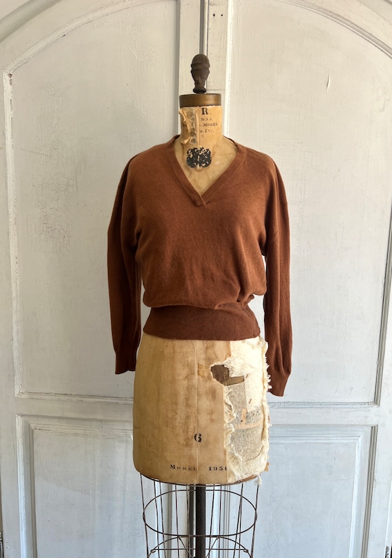 60s vintage cashmere sweater Scottish cashmere swe