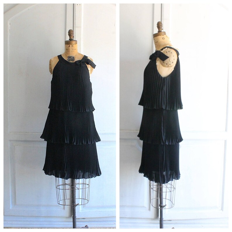 moschino little black dress