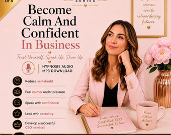Become Calm And Confident In Business Hypnosis MP3 Audio For Female Entrepreneurs And Leaders