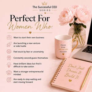 Digital hypnosis download for female entrepreneurs including PDF access link, high-quality MP3 recording, instant delivery and lifetime access.
