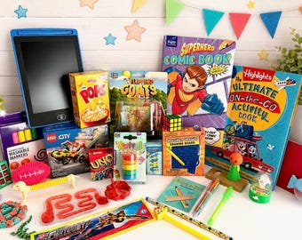 Kids Busy Bag, Sensory Toys, Travel Bags, Kids Busy Bag, Screen free, Fun Toys, Fidget Toys, Activities Bags, Travel with Kids