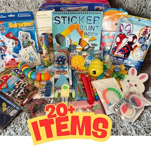 Busy Bags, Quiet Bags, Travel for Children, Quiet Activities, Fidgets, Sensory Toys, Road Trip Toys, Travel toys, Travel activities for kids