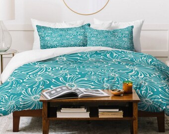 queen size floral duvet covers madison park floral duvet cover bedding twin queen king size home decor bursting bloom design boho style bedroom turquoise blue duvet cover etsy queen size floral duvet covers madison park floral duvet cover bedding twin queen king size home decor bursting bloom design boho style bedroom turquoise blue duvet cover etsy