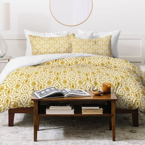 Duvet Cover | Duvet Cover Queen | Duvet Cover King | Lightweight Duvet | Yellow Duvet | Ultra Soft Duvet | Home Decor | Yellow Bedding Decor