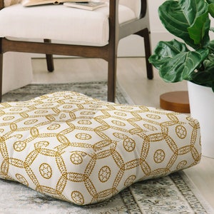 Floor Pillow Cushion / Meditation Cushion / Floor Cushion / Floor Pouf / Floor Seating / Round Floor Pillow / Square Floor Pillow / Seating
