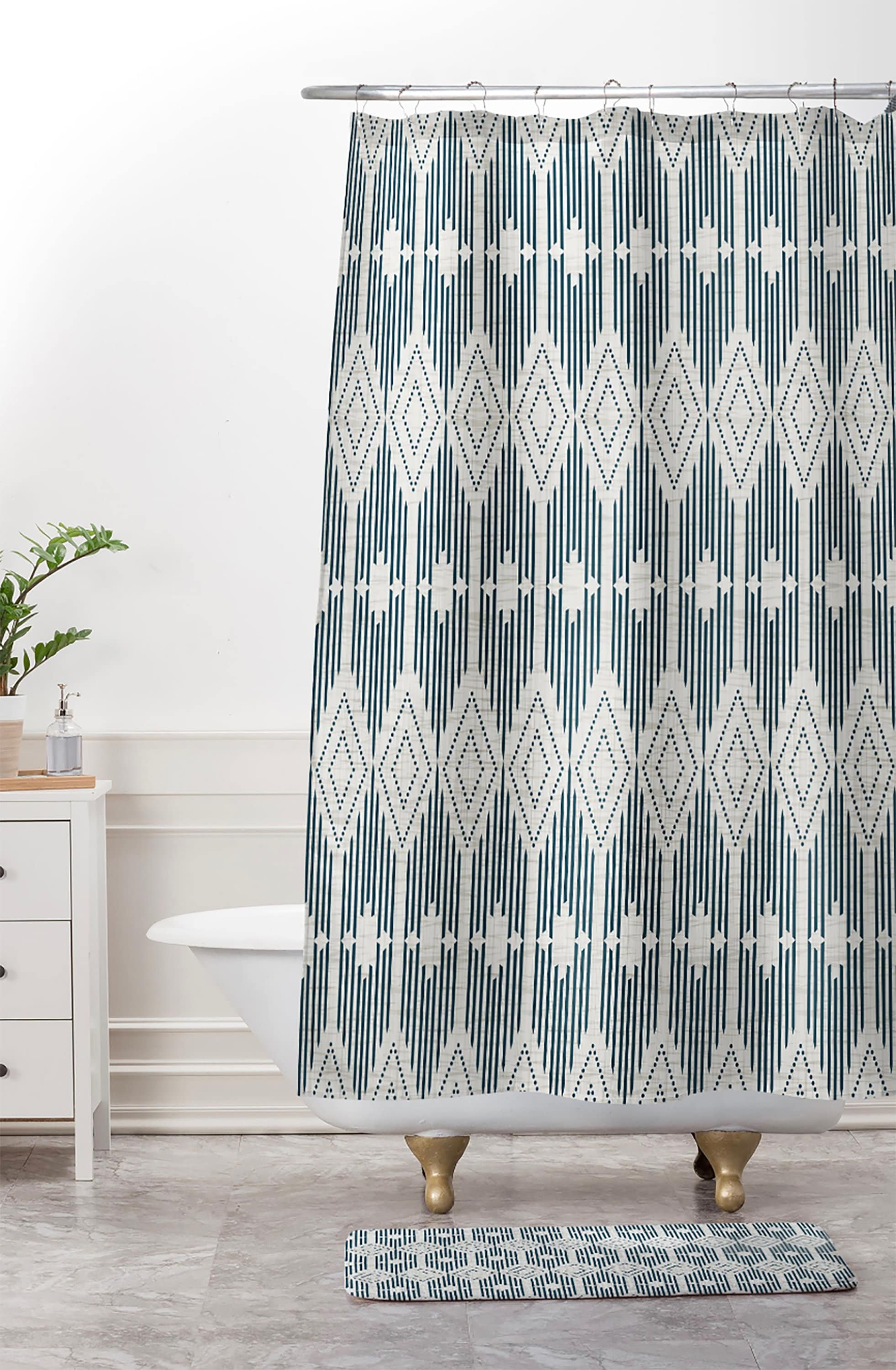 Shower Curtain Bathroom Decor Fabric Shower Curtain Etsy