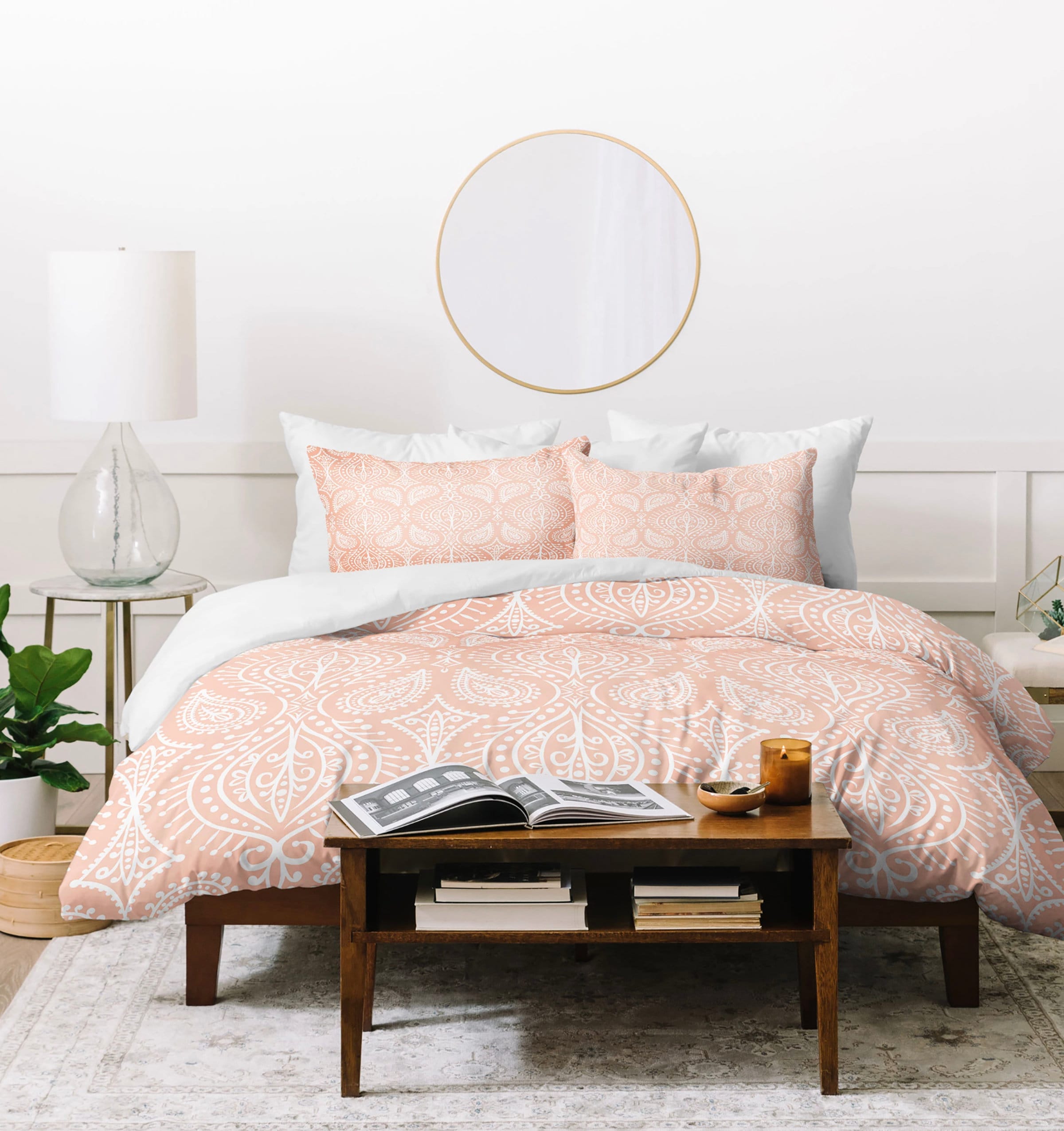 Duvet Cover / Pink Duvet Cover / Duvet Cover King / Duvet Etsy