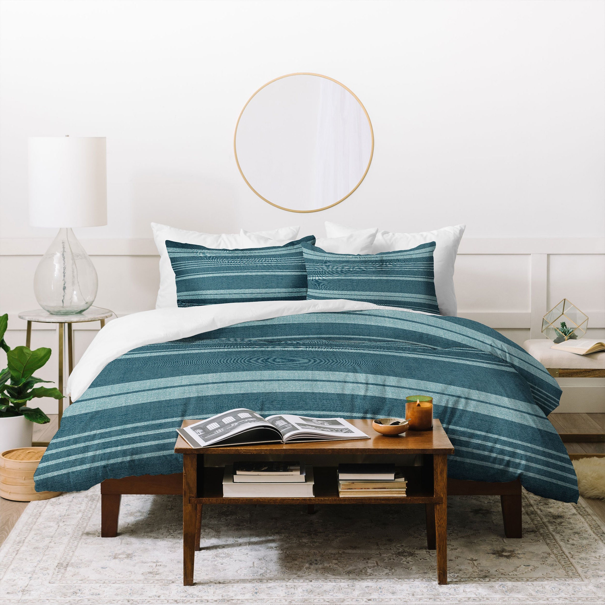 Teal Bedding - Etsy