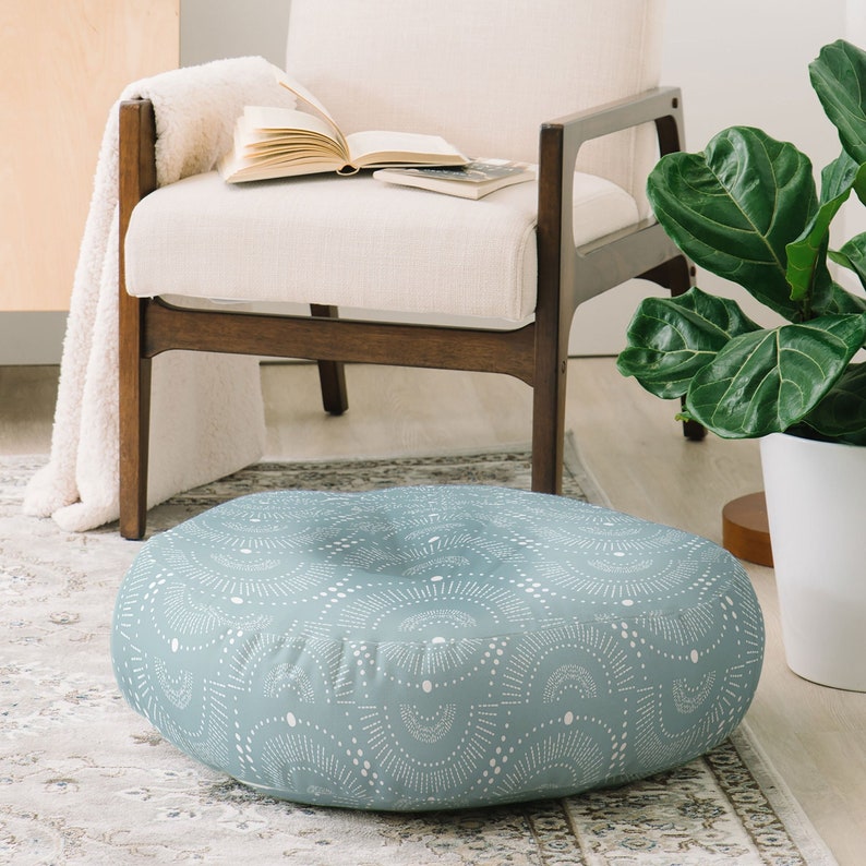 Floor Pillow // Floor Cushion // Floor Seating // Floor Pouf // Round Floor Cushion // Square Floor Cushion // Boho Pouf // Yoga Pillow image 1