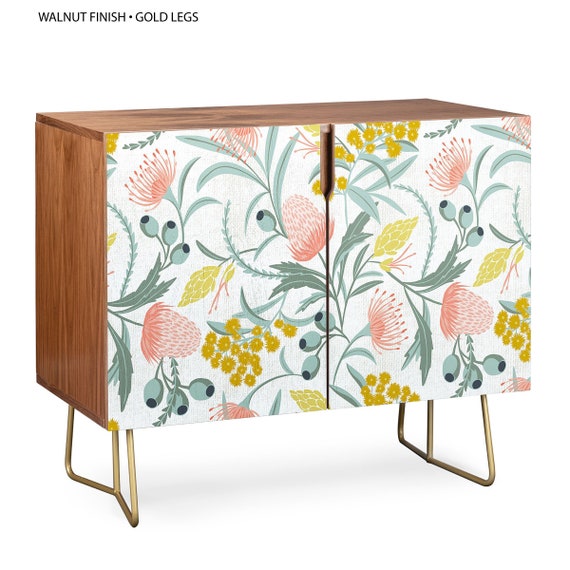 Floral credenza deals