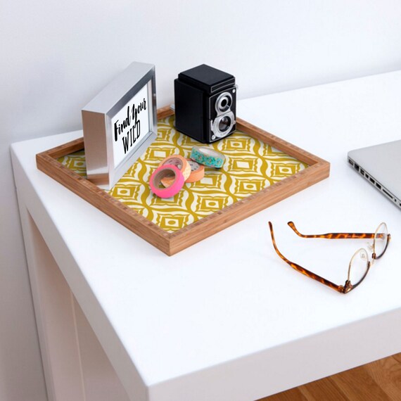 Yellow tray for ottoman deals