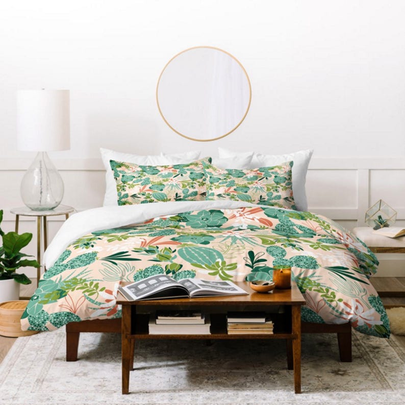 Boho Duvet Cover /pink Duvet Cover / Lightweight Duvet / Etsy Australia