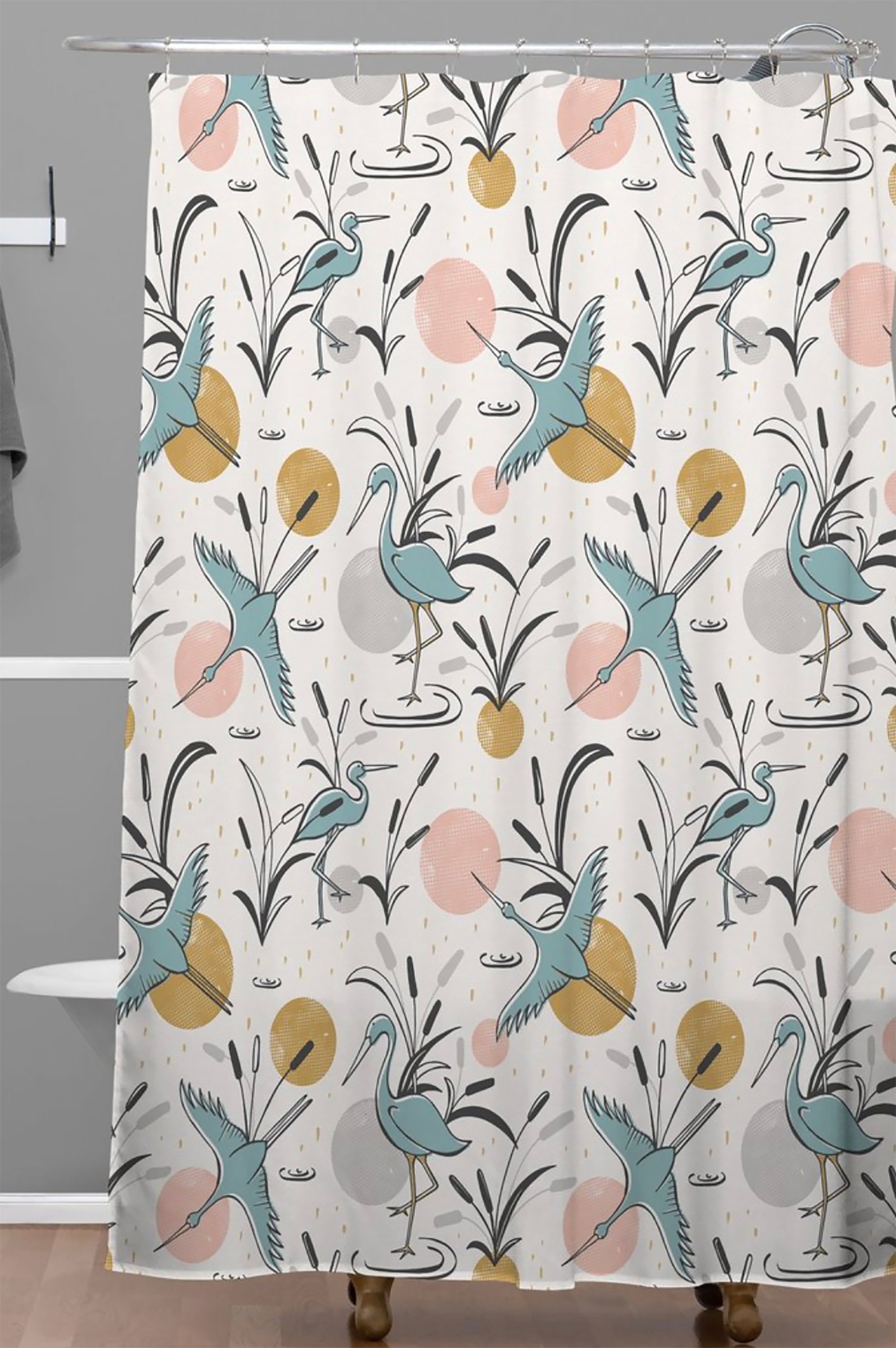 Bohemian Shower Curtain // Cream Shower Curtain // Bathroom | Etsy