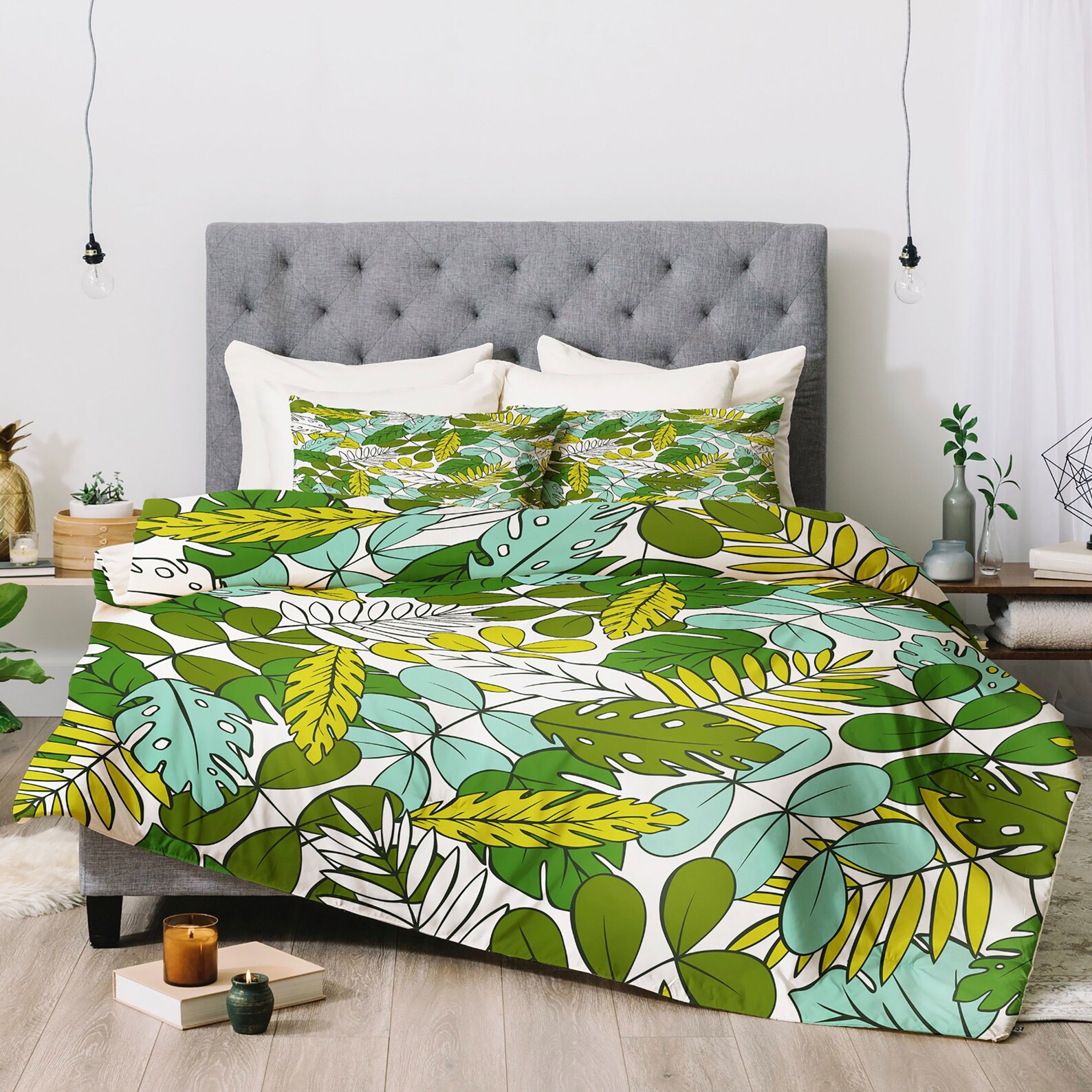Tropical Duvet Cover / Bedding / Queen Duvet Cover / King Etsy