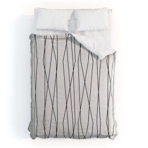 Minimalist Comforter / Lightweight Comforter / Geometric Comforter ...