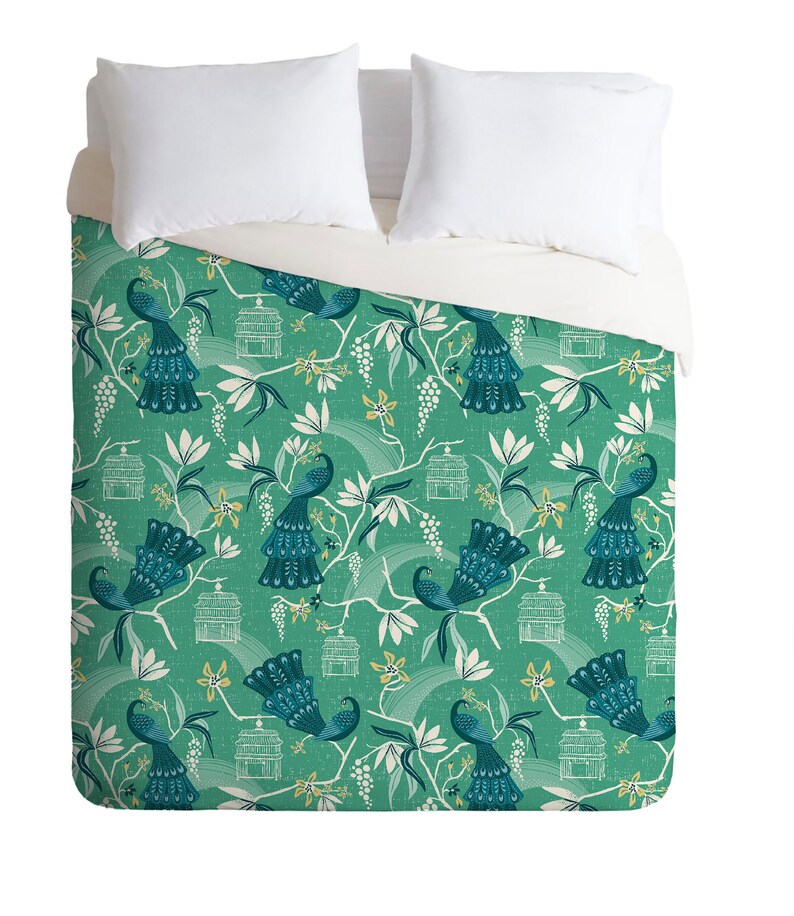 Lightweight Duvet Cover / Boho Bedding / Duvet Cover Queen / Etsy