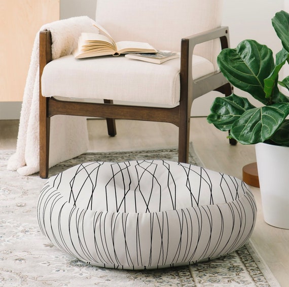 Modern Floor Pillow Floor Cushion Home Decor Dorm Etsy