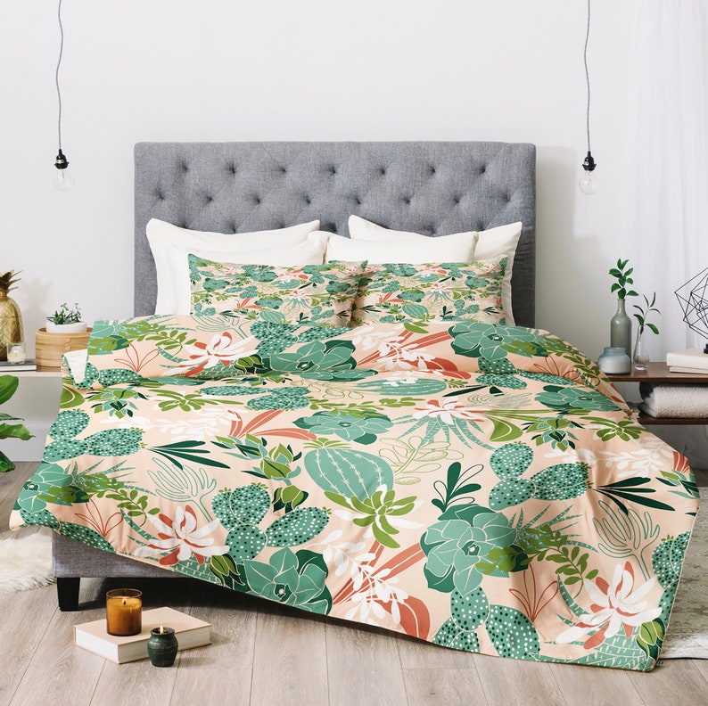 Boho Duvet Cover /pink Duvet Cover / Lightweight Duvet / Etsy