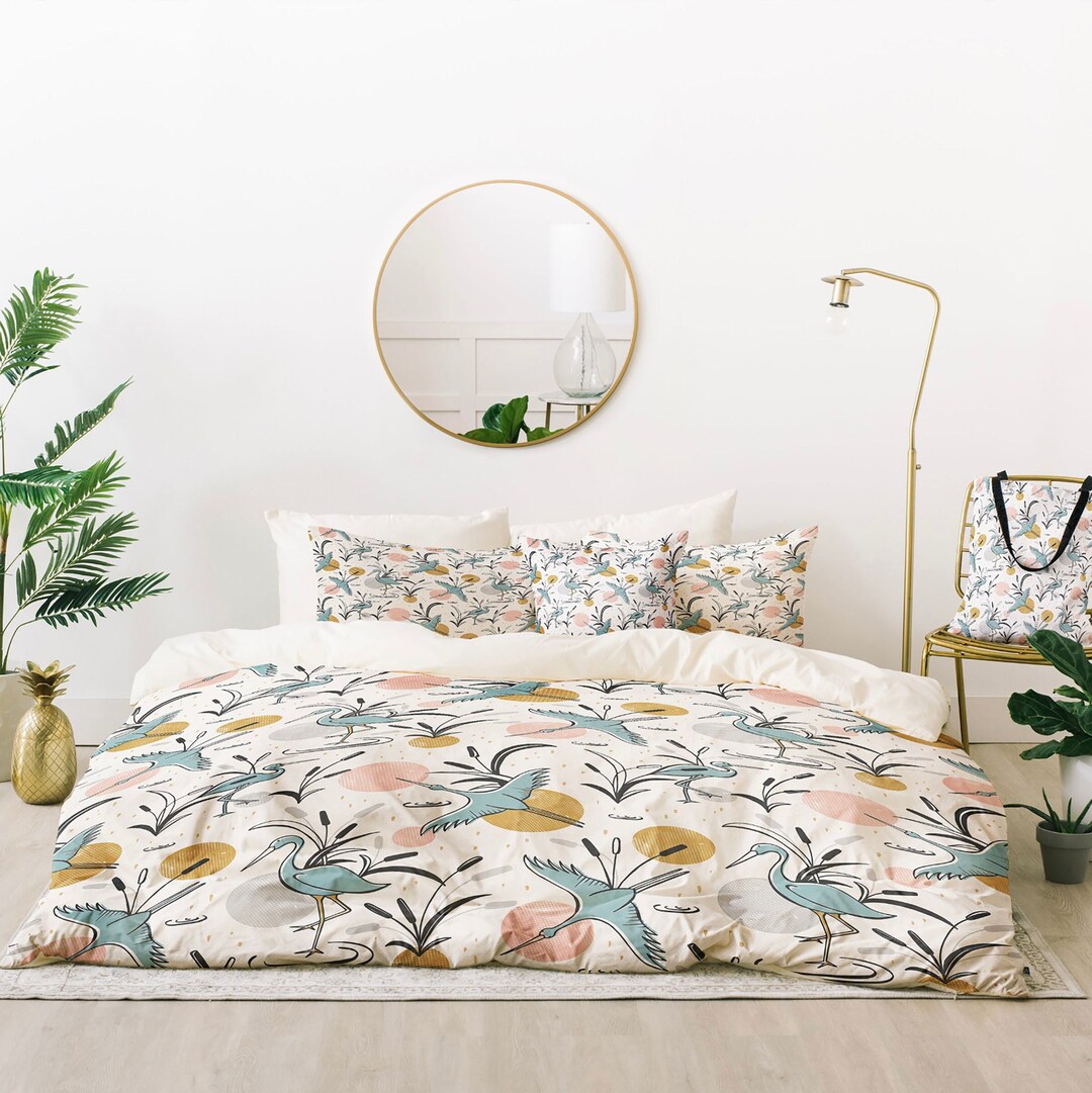 Lightweight Boho Comforter / Bed Comforter / Comforter King / Comforter