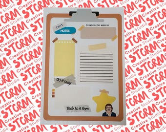Chit da TikTok - Agenda giornaliera, blocco note, A6, A5, A4 - Elio
