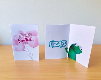 Biglietti di tendenza - Tiktok Lizard - Biglietto di auguri di compleanno - Elio, Pixar