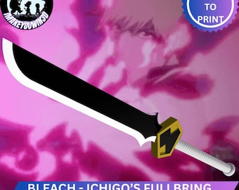 Bleach - Ichigo’s Fullbring Shikai | Cosplay 3D Model(Digital Download)