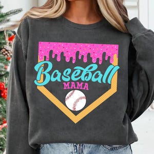 Baseball Drip PNG, Crème glacée goutte à goutte, Respectez le goutte-à-goutte, Baseball Mama, Baseball Mom Shirt png, Game Day Baseball png, Baseball rétro png