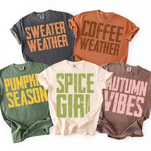 Retro Distressed Fall Designs Bundle, Fall PNG , Autumn Vibes, Pumpkin Spice, Coffee Weather, Cozy Season Sublimation, Digital Download