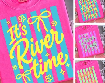 Boatin and Floatin Png, Beach Life Png Bundle, Sweet Summer Time PNG, Neon Trendy Summer, Distressed Beach PNG, Lake Pool River Png, Salty