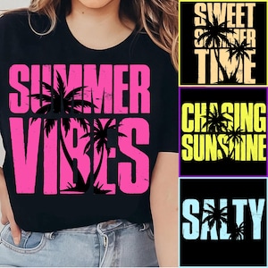 Sunshine Png Beach Life Bundle PNG, Summer PNG, Neon Trendy Summer Shirt Design, Distressed Beach PNG, Lake Pool River Png Sun
